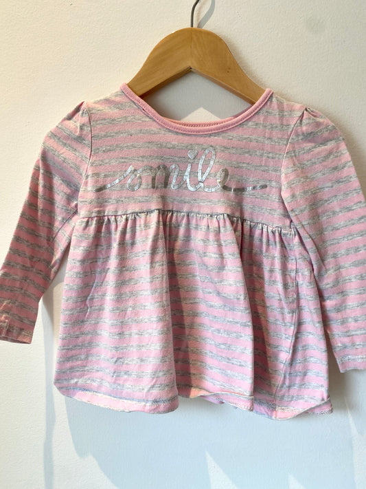 Smile Long Sleeve Shirt / 2T