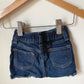 Blue Jean Shorts / 3-6m