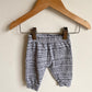 Grey Patterned Pants / 3m