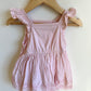 Pink Eyelet Dress / 12-18m