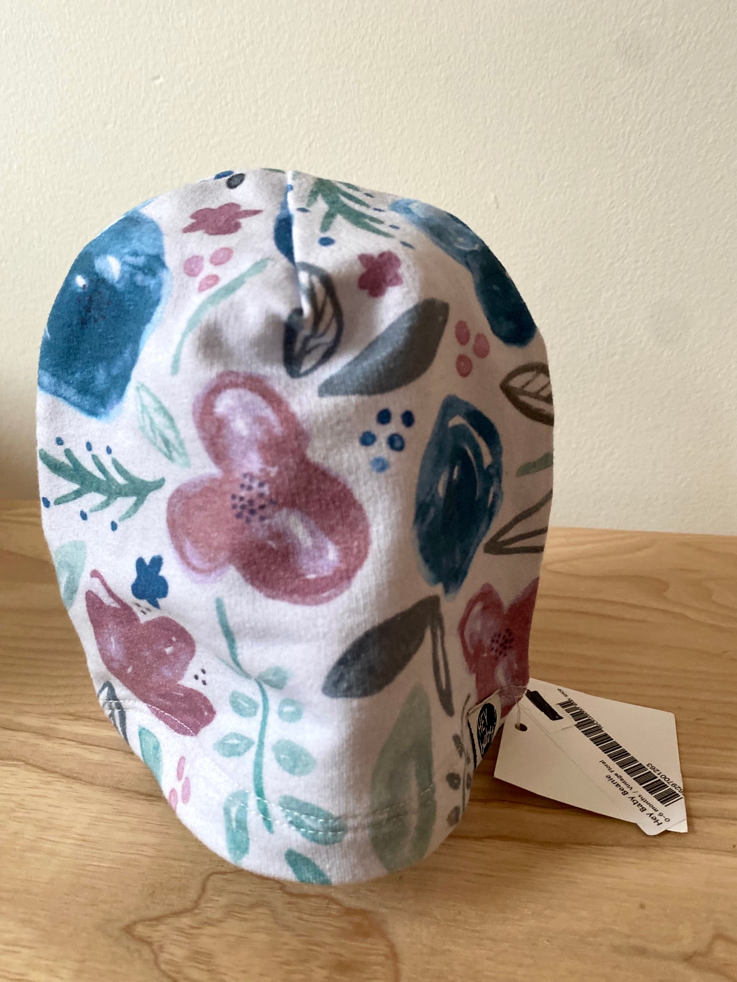 Floral Beanie / 0-6m