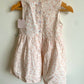 Pink Floral Dress with Bow / 2T