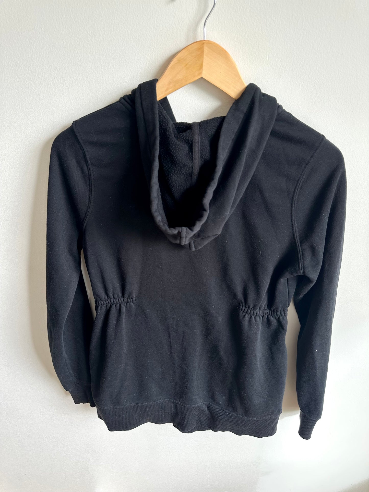 Black Maternity Hoodie / XS