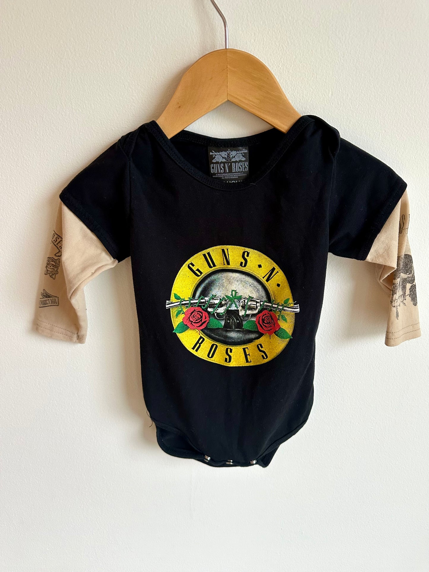 Guns N' Roses Bodysuit / 3-6m