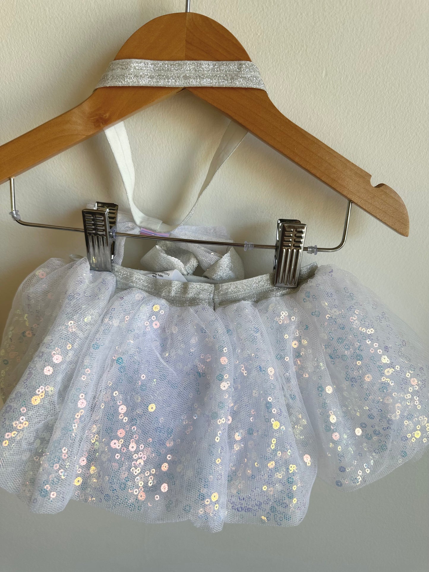 Sequin Tutu + Headband Set / 0-12m