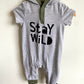 Stay Wild Jumpsuit with Hood / 12m