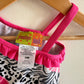 Pink Animal Print Swimsuit / 24m