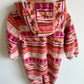 Fleece Hooded Deer Bunting Suit / 2-3T