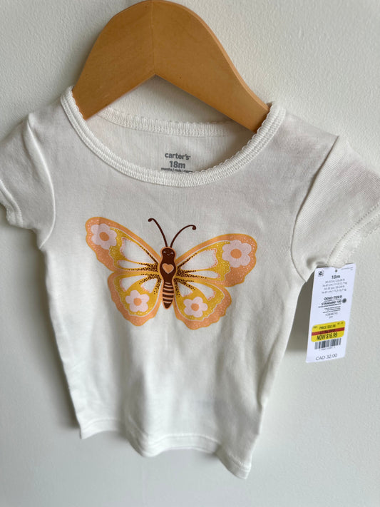 NEW Butterfly T-shirt / 18m