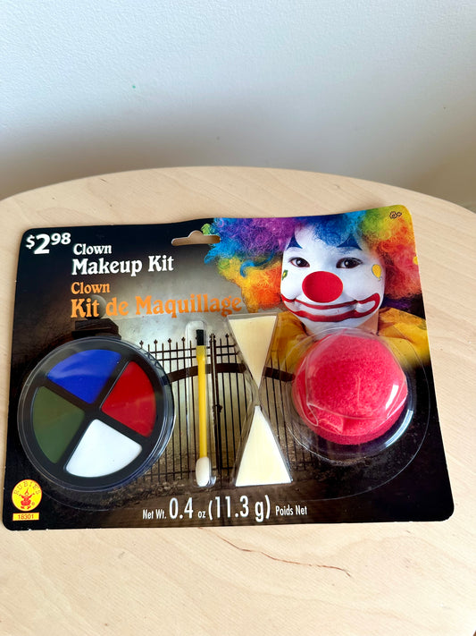 Clown Makeup Kit with Nose