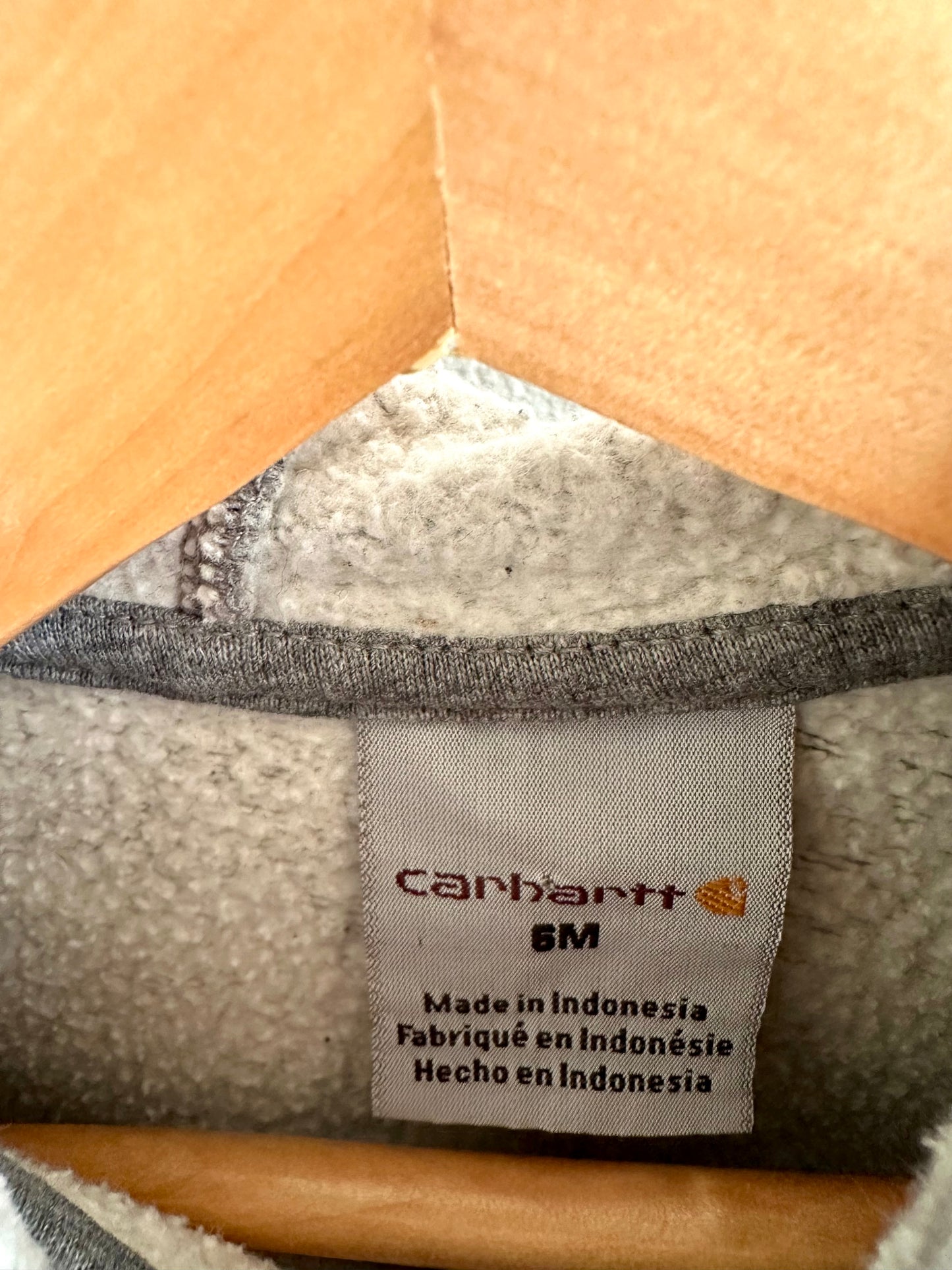 Carhartt Grey Hooded Jumpsuit / 6m