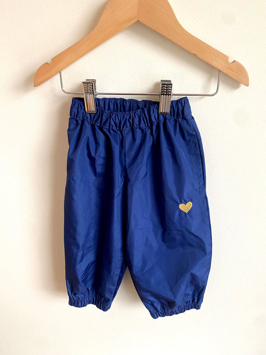 Blue Splash Pants  / 12m