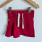 Red Peekaboo Beans Skirt / 3T