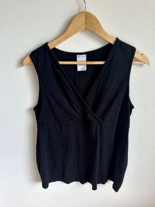 Gap Black Maternity/Nursing Top / L