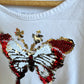 Butterfly Sequin T-shirt / 4T