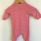 Star Outlined Pink Sleeper / 0-3m