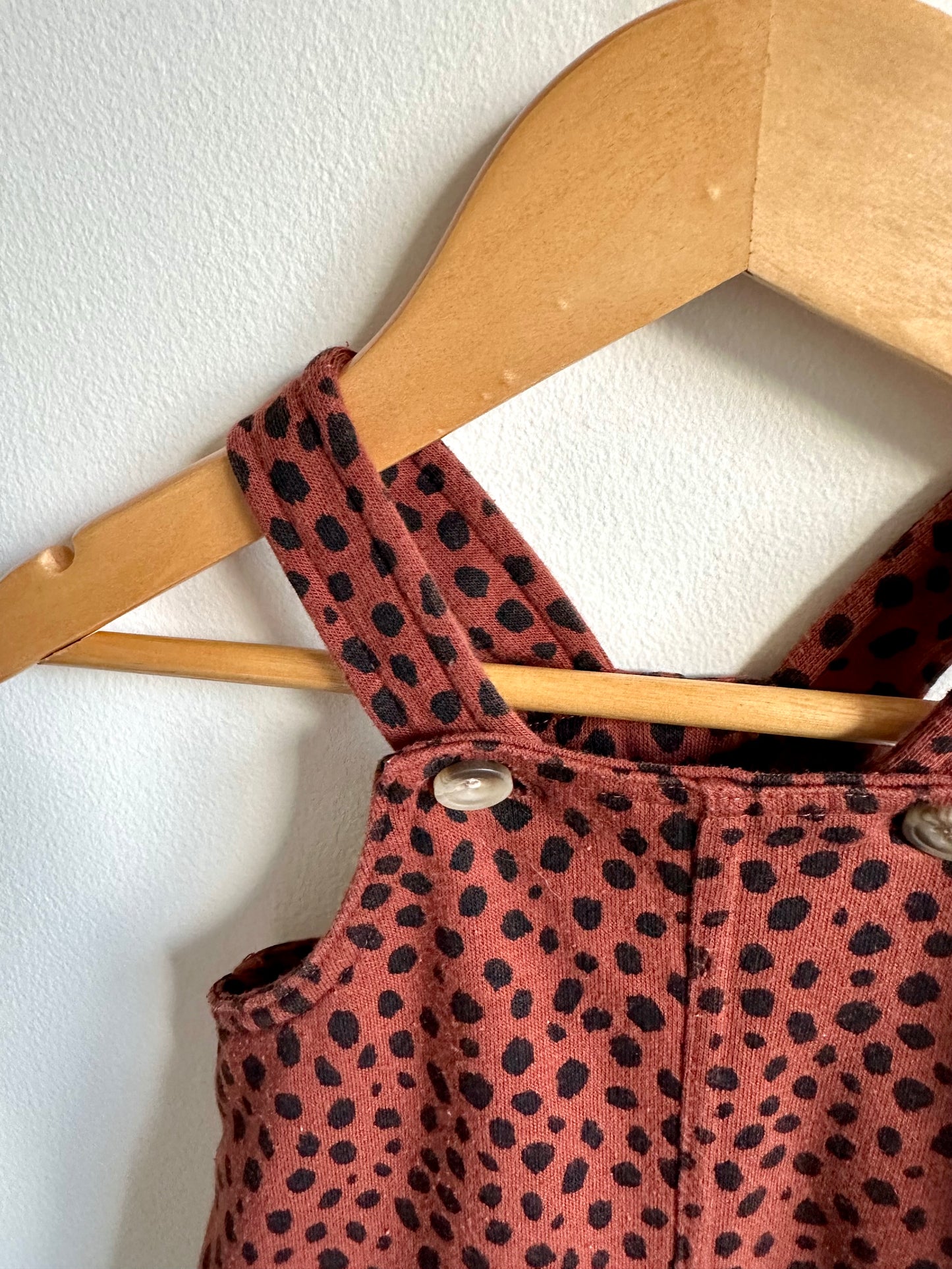 Cedar Animal Print Jumpsuit / 6-12m