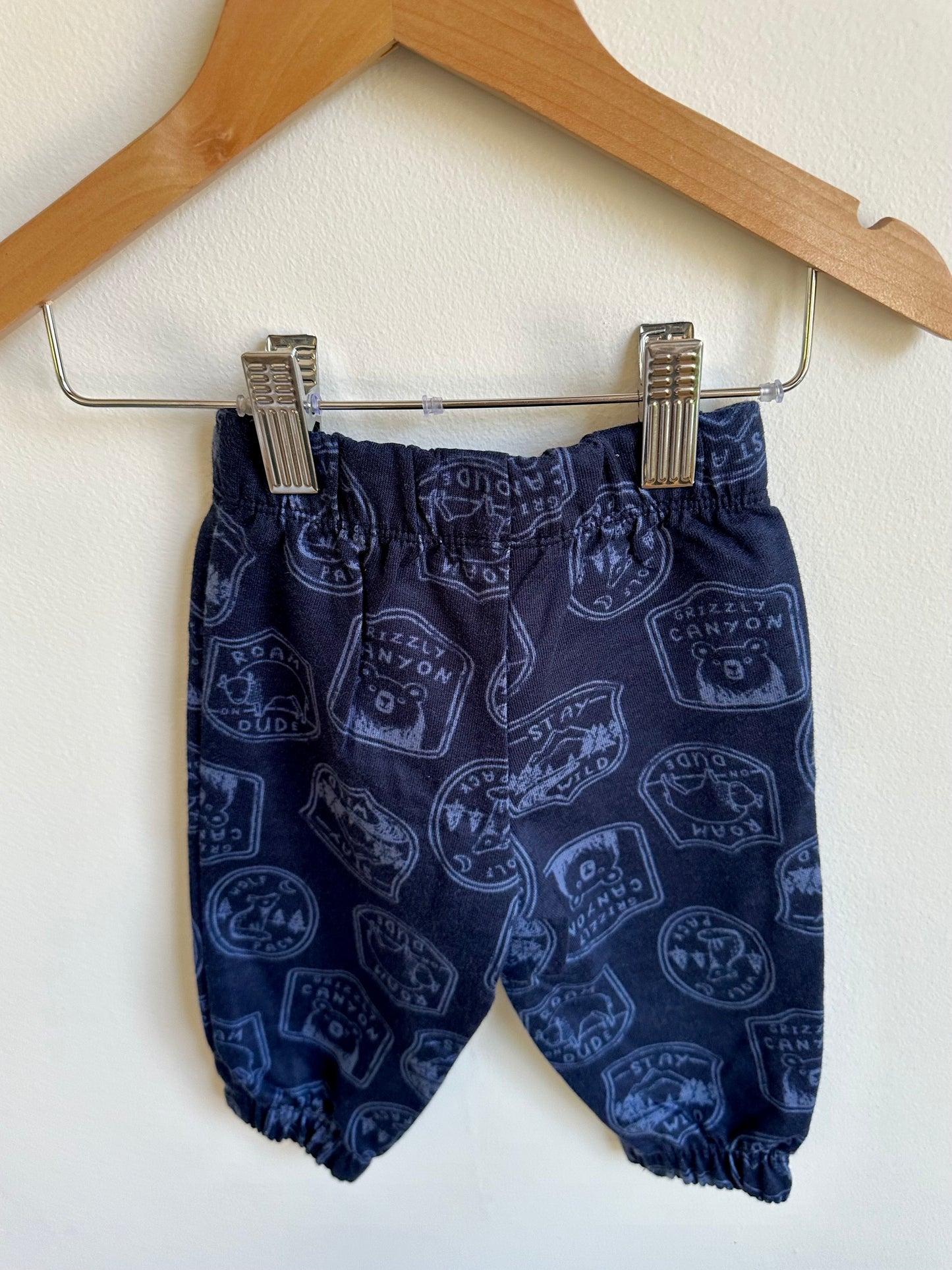 Blue Stay Wild Joggers / 6m