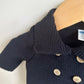 Black Collared Sweater / 0-3m