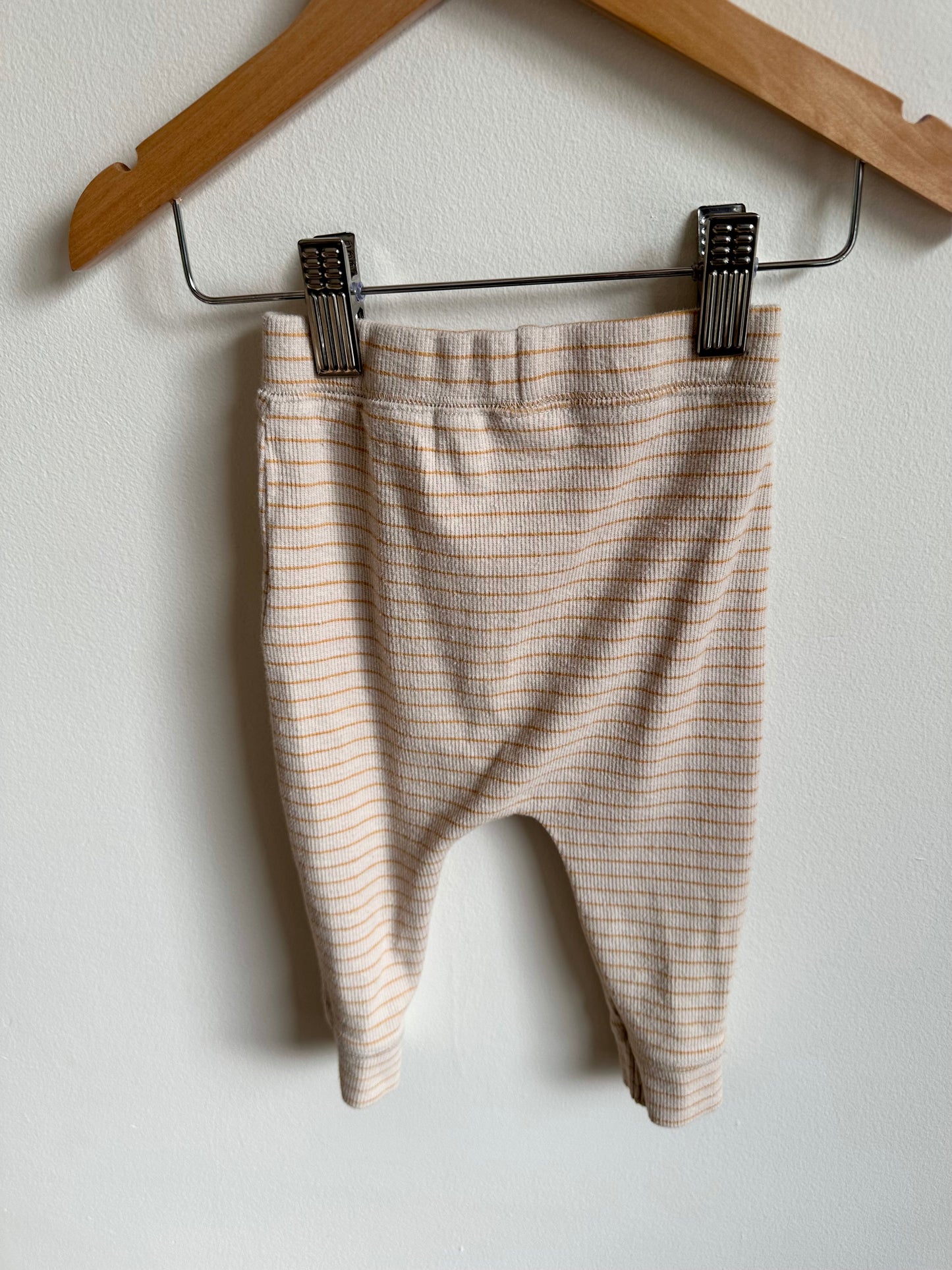 Yellow Stripe Pants / 6-12m