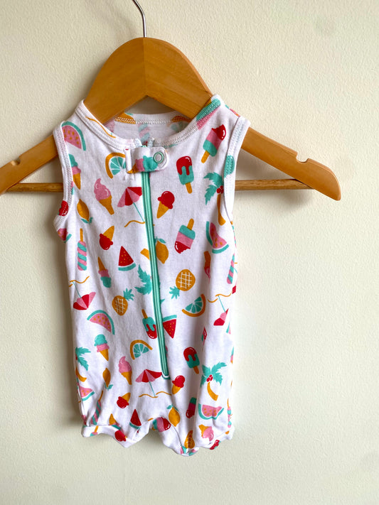 Summertime Romper / 0-3m