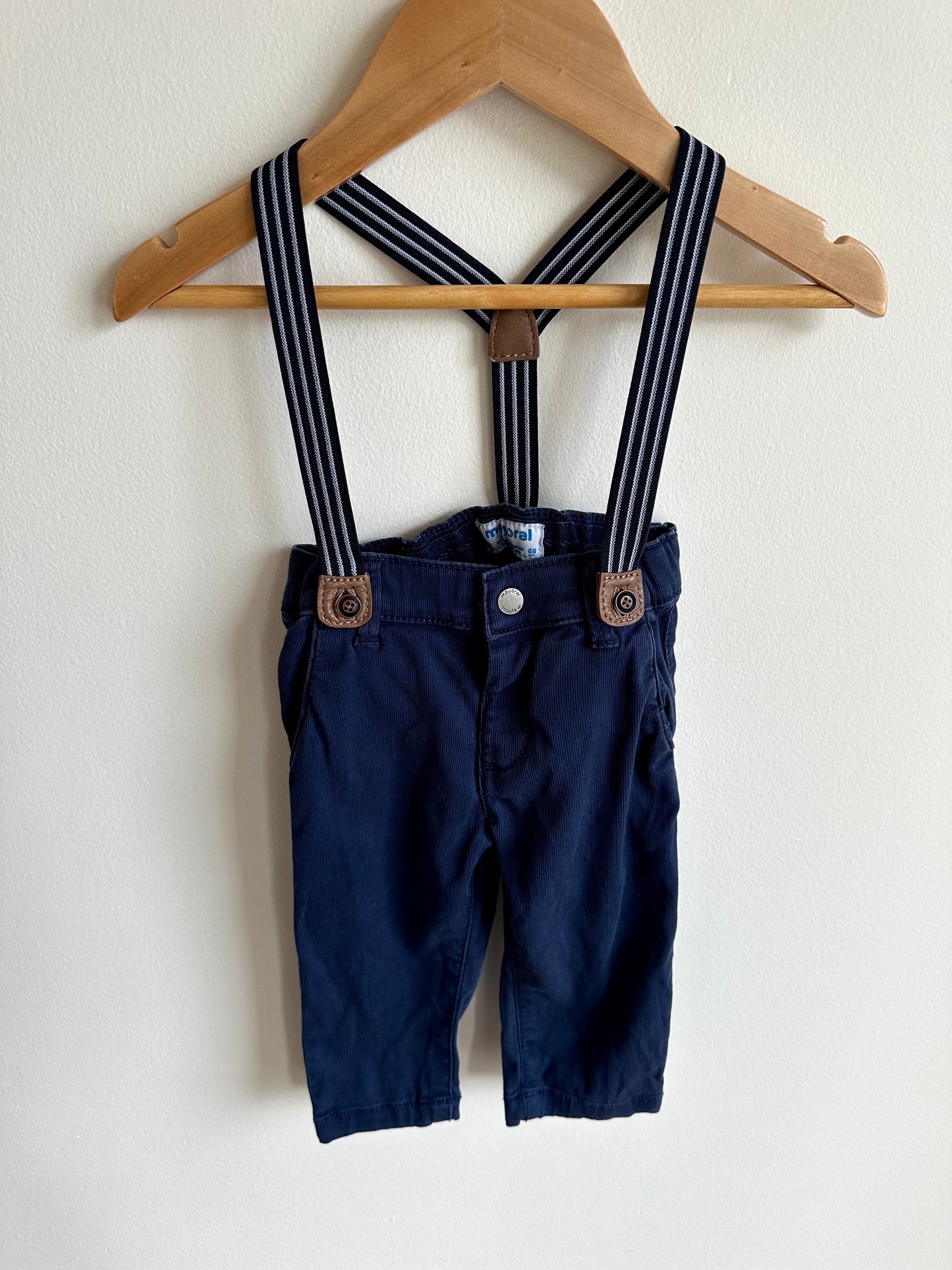 Mayoral Pants with Suspenders / 6m