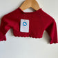 Mayoral Red Cardigan (With Tags) / 6-9m