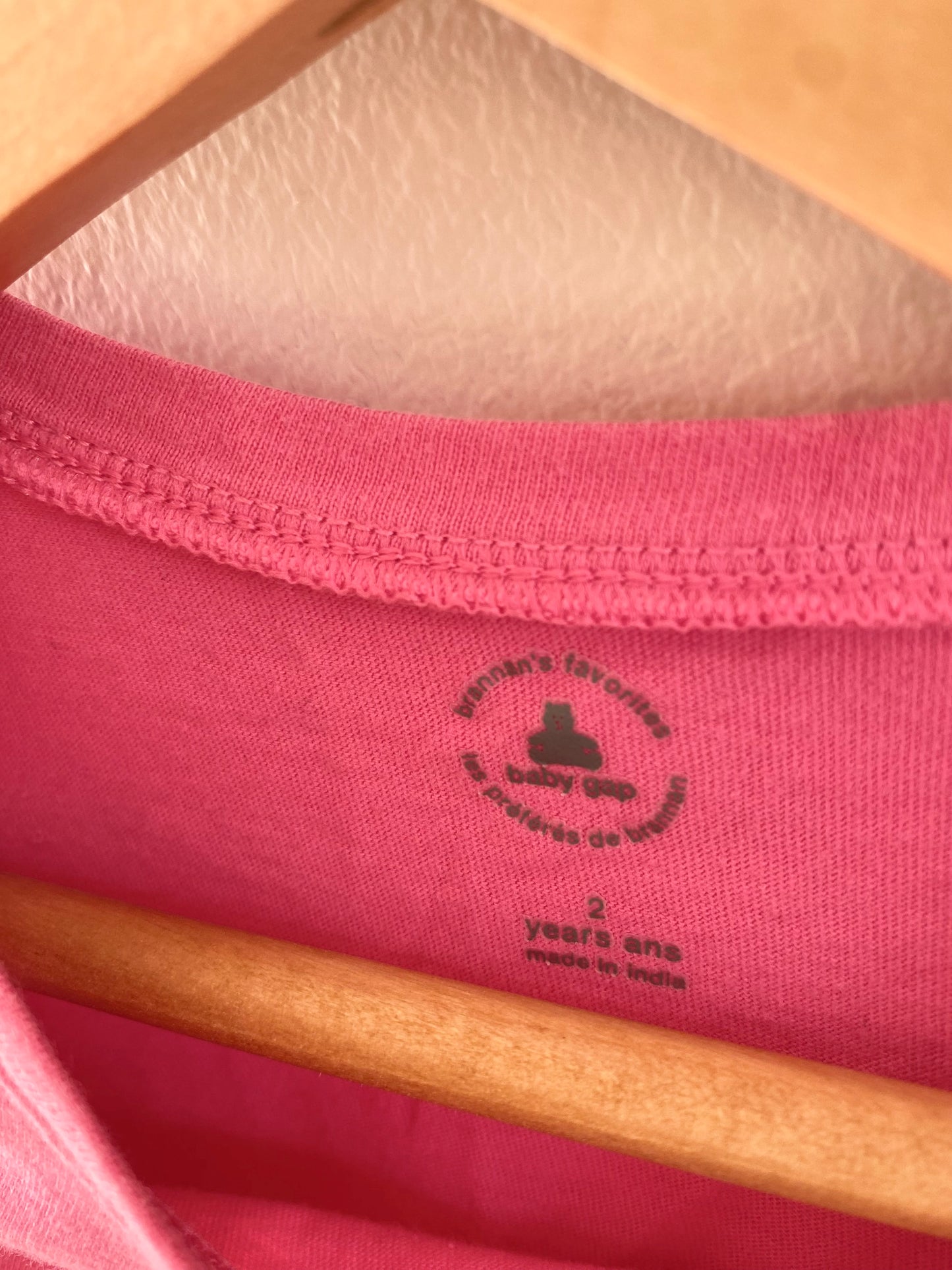 Pink Long Sleeve Shirt / 2T