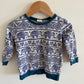 Made in Vancouver Elephant Print Long Sleeve (PLAY)/ 12-18m?