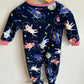 Fleece Cat Space Sleeper / 12m