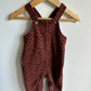 Cedar Animal Print Jumpsuit / 6-12m