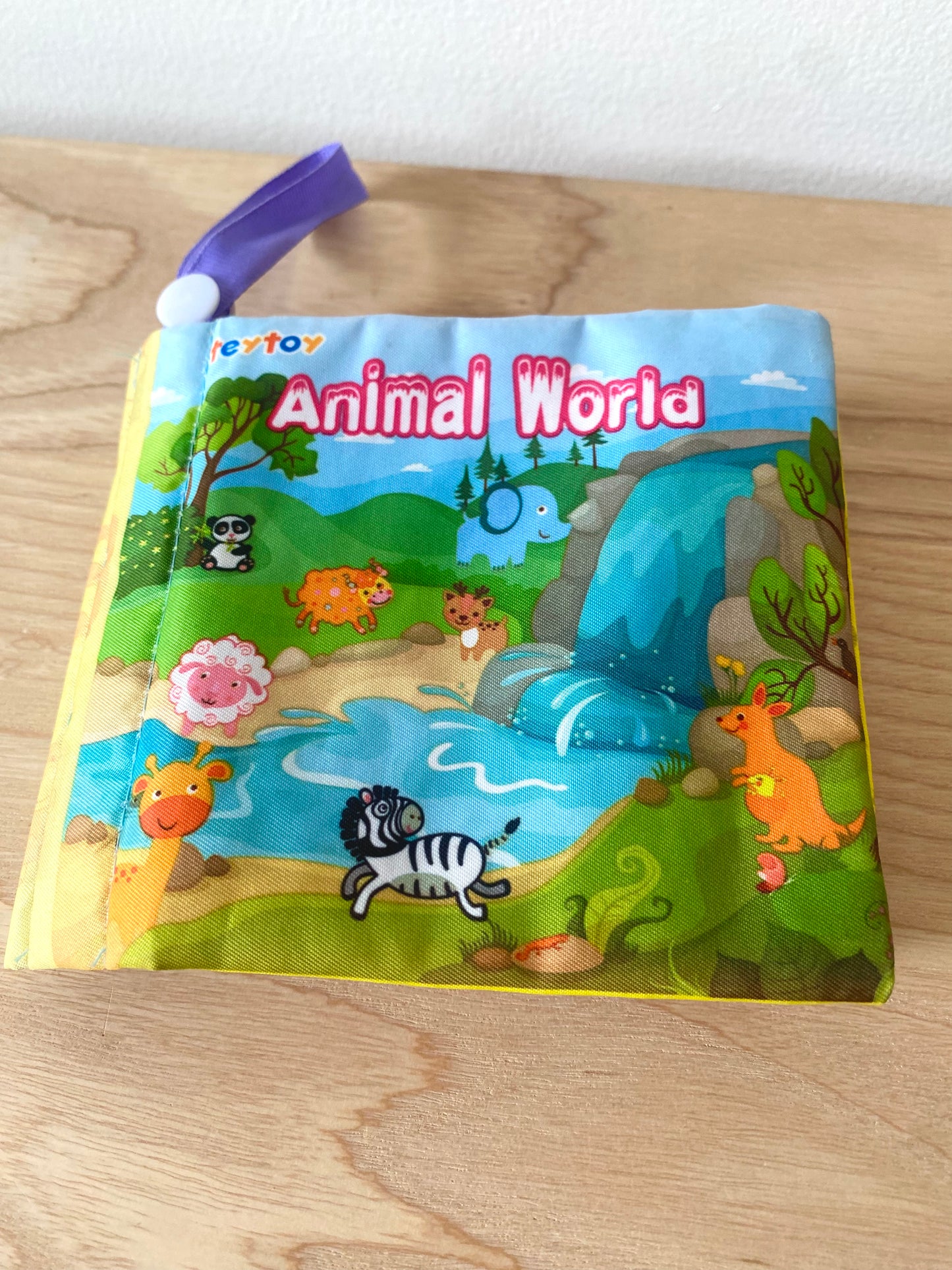 Animal World Soft Book / 0-2 years