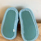 Teal and Purple Sandals / Size 2 Infant