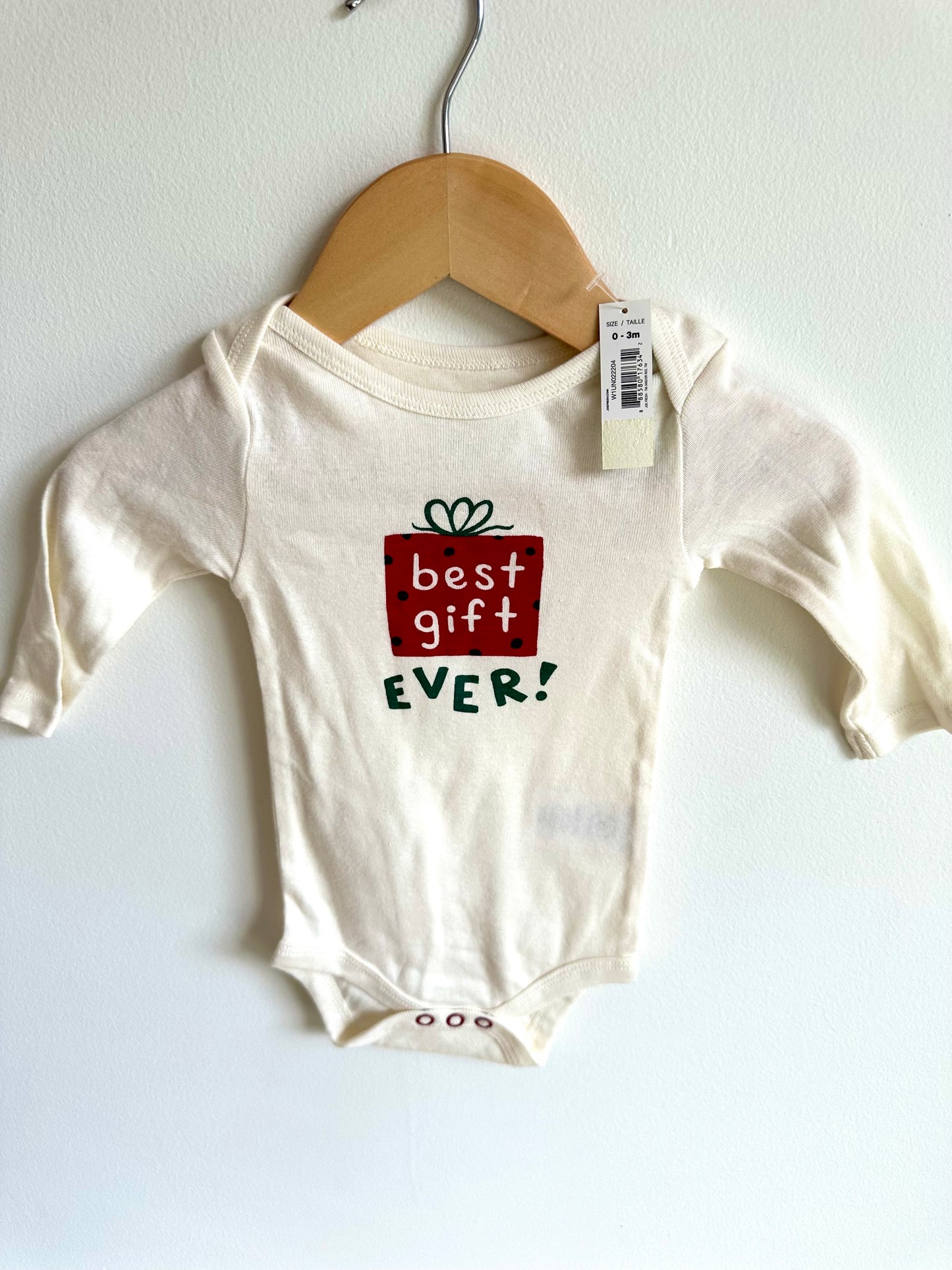 NEW Best Gift Ever Bodysuit / 0-3m