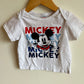 Mickey Text T-Shirt / 24m