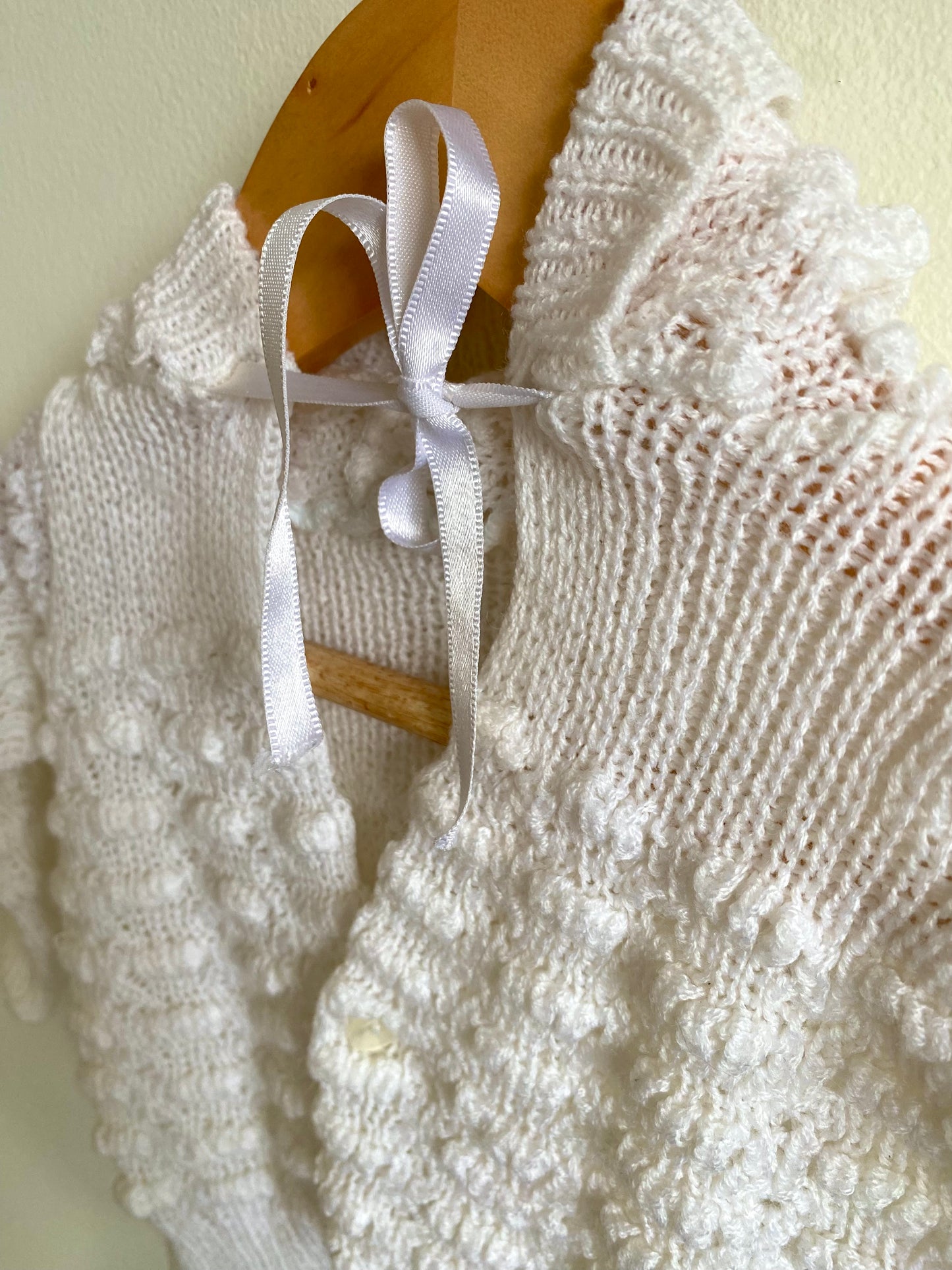 Knitted Cardigan / 6-12m