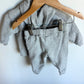 Grey Organic Cotton Sweat Suit / 6m