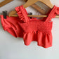 Two Piece Coral Swim Set / 18m