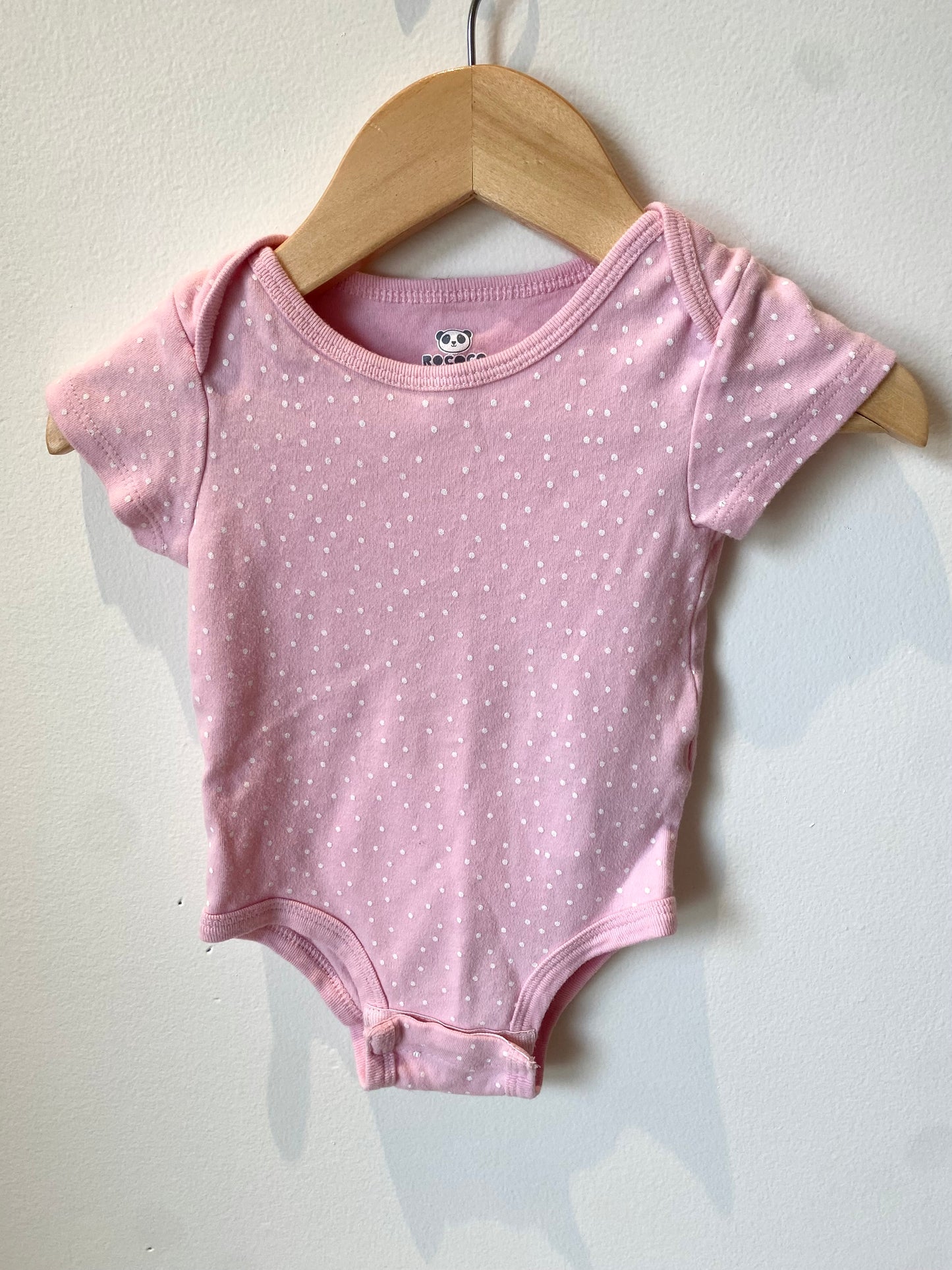 Pink Dots Bodysuit / 9m