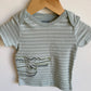 Alligator Striped T-Shirt / 6-9m