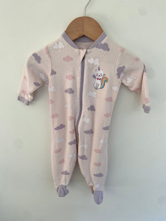 Cat Unicorn Sleeper (With Tags) / 3m