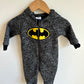 Batman Hooded Jumpsuit / 3-6m