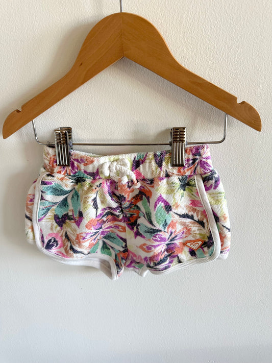 Roxy Floral Terry Shorts / 3T