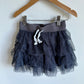 Peekaboo Beans Grey Tulle Skirt with Shorts / 4T?