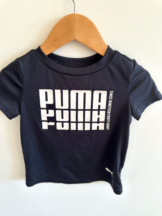 Puma Black T-Shirt / 2T