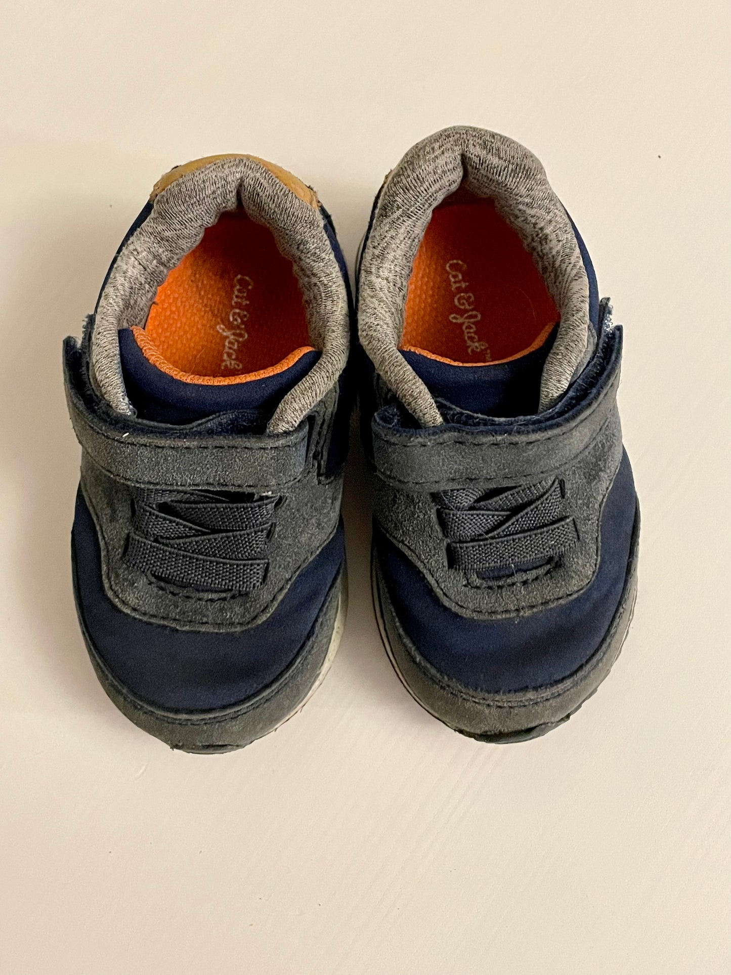 Blue Velcro Sneaker / Size 5 Toddler