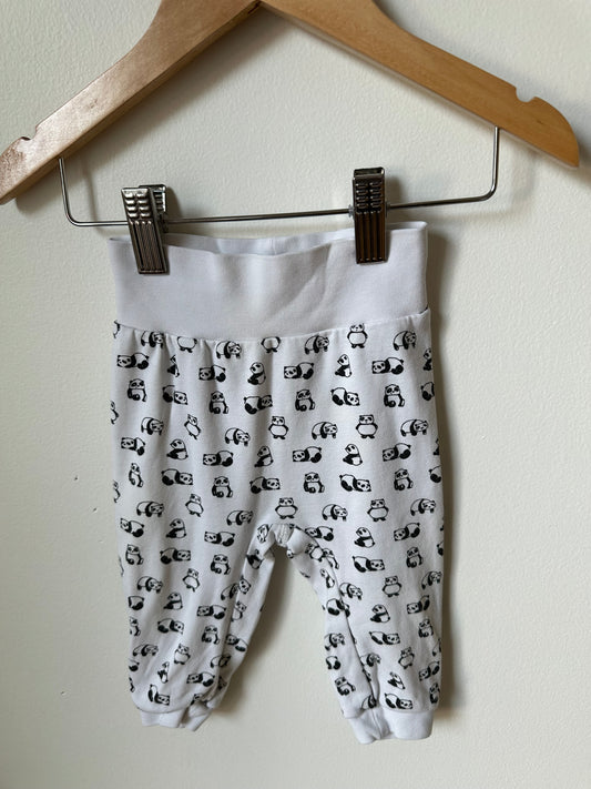 H&M Panda Pants / 4-6m