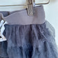 Peekaboo Beans Grey Tulle Skirt with Shorts / 4T?