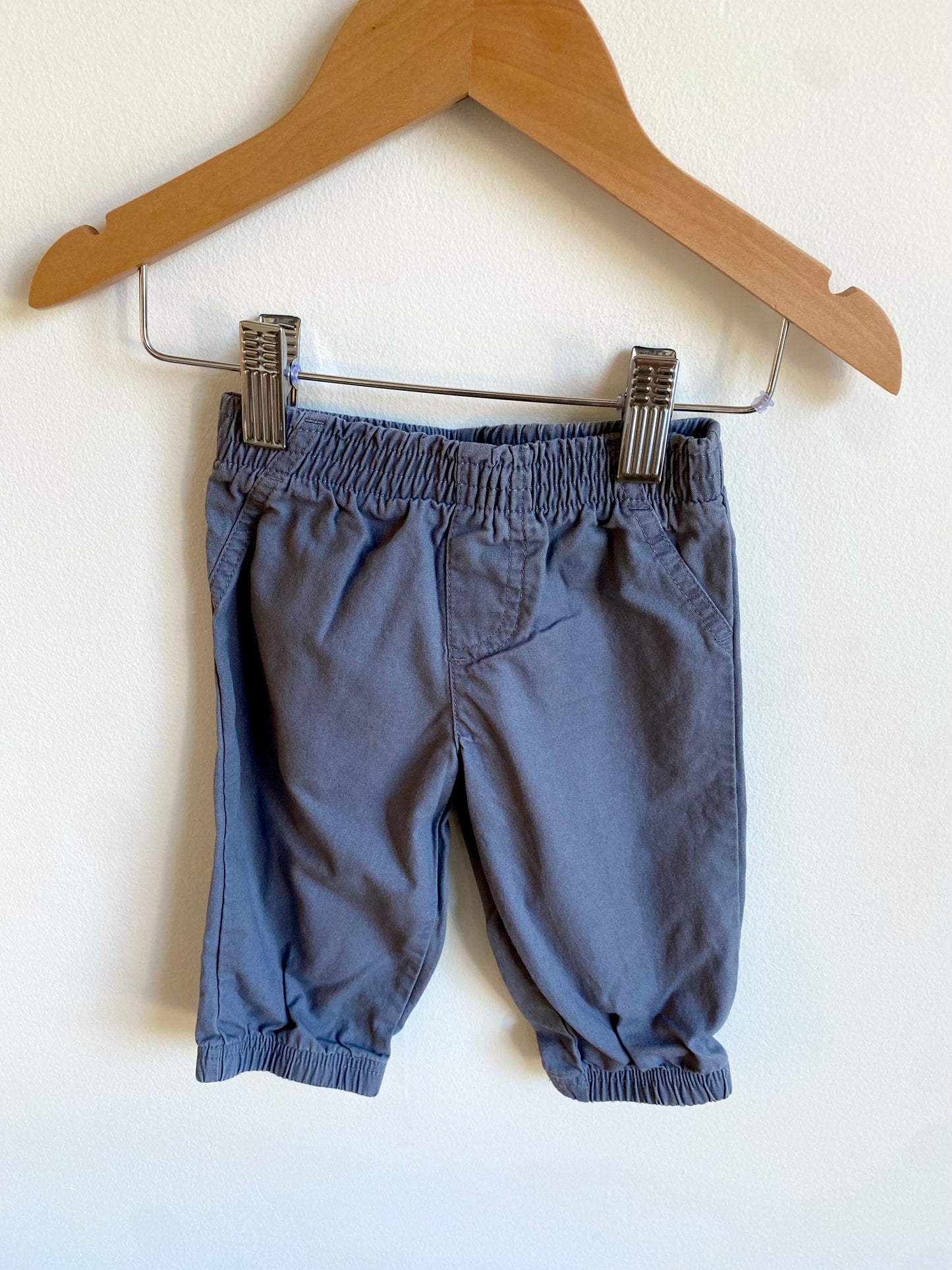 Tapered Dark Grey Pants / 6-9m