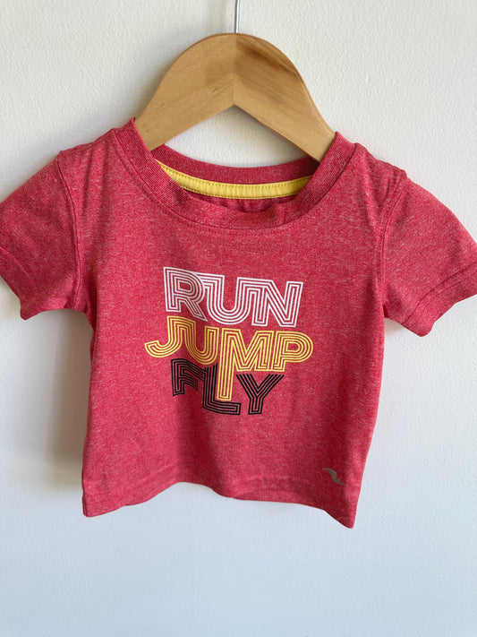 Run, Jump, Fly Active T-shirt / 3-6m